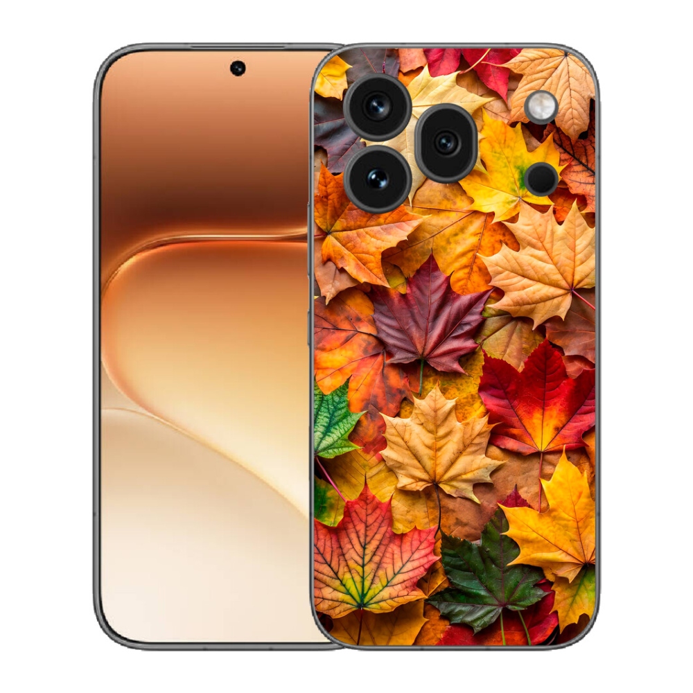 Gélový kryt mmCase na Honor 600 Pro - javorové listy 2