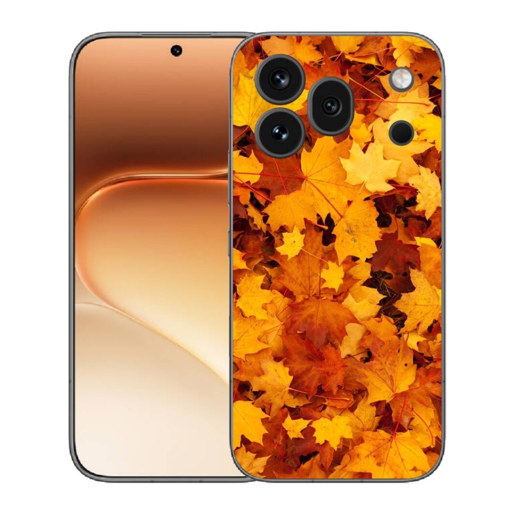 Gélový kryt mmCase na Honor 600 Pro - javorové listy