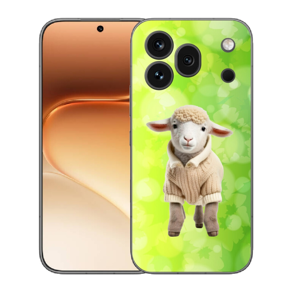 Gélový kryt mmCase na Honor 600 Pro - jahňa vo svetri