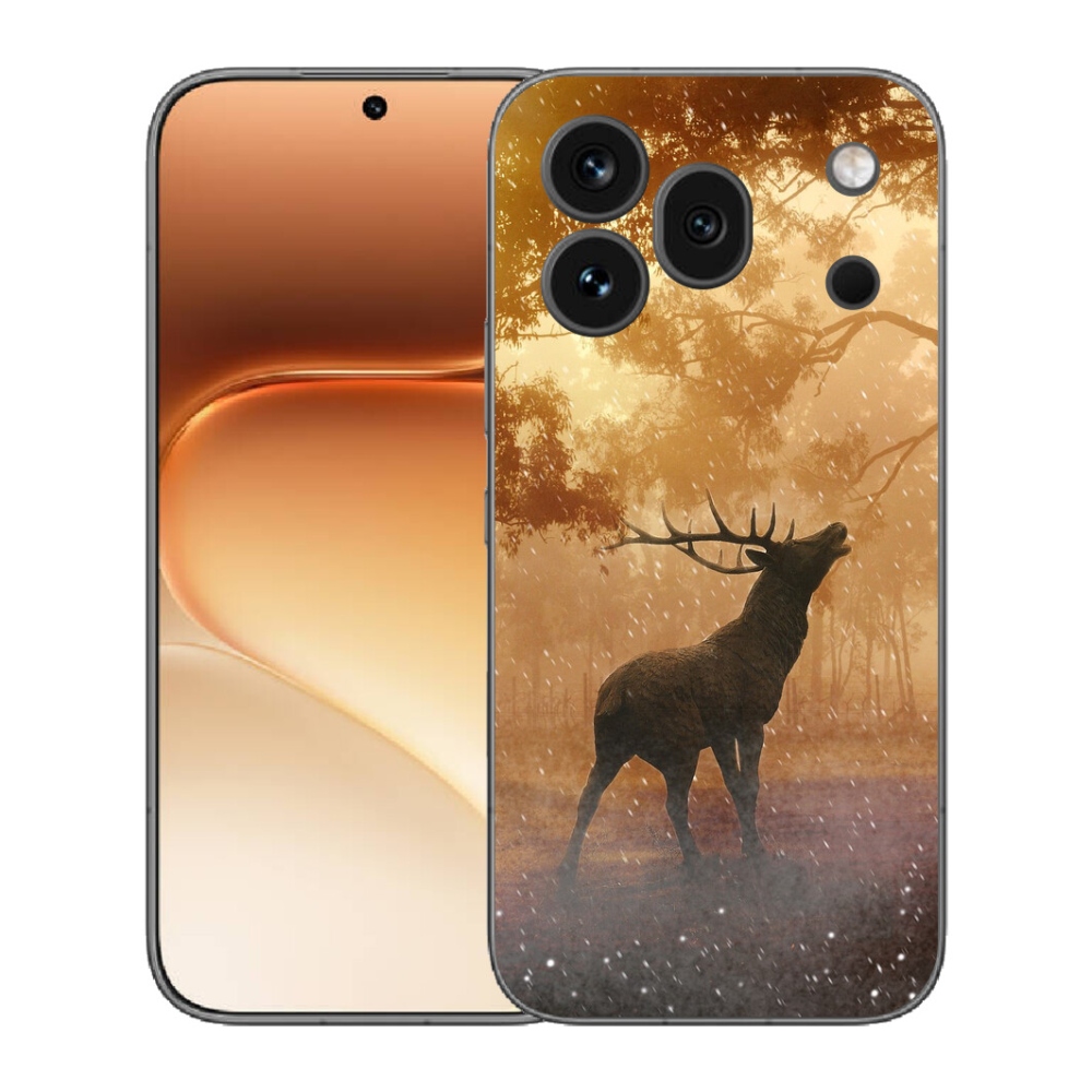 Gélový kryt mmCase na Honor 600 Pro - jeleň v ruji