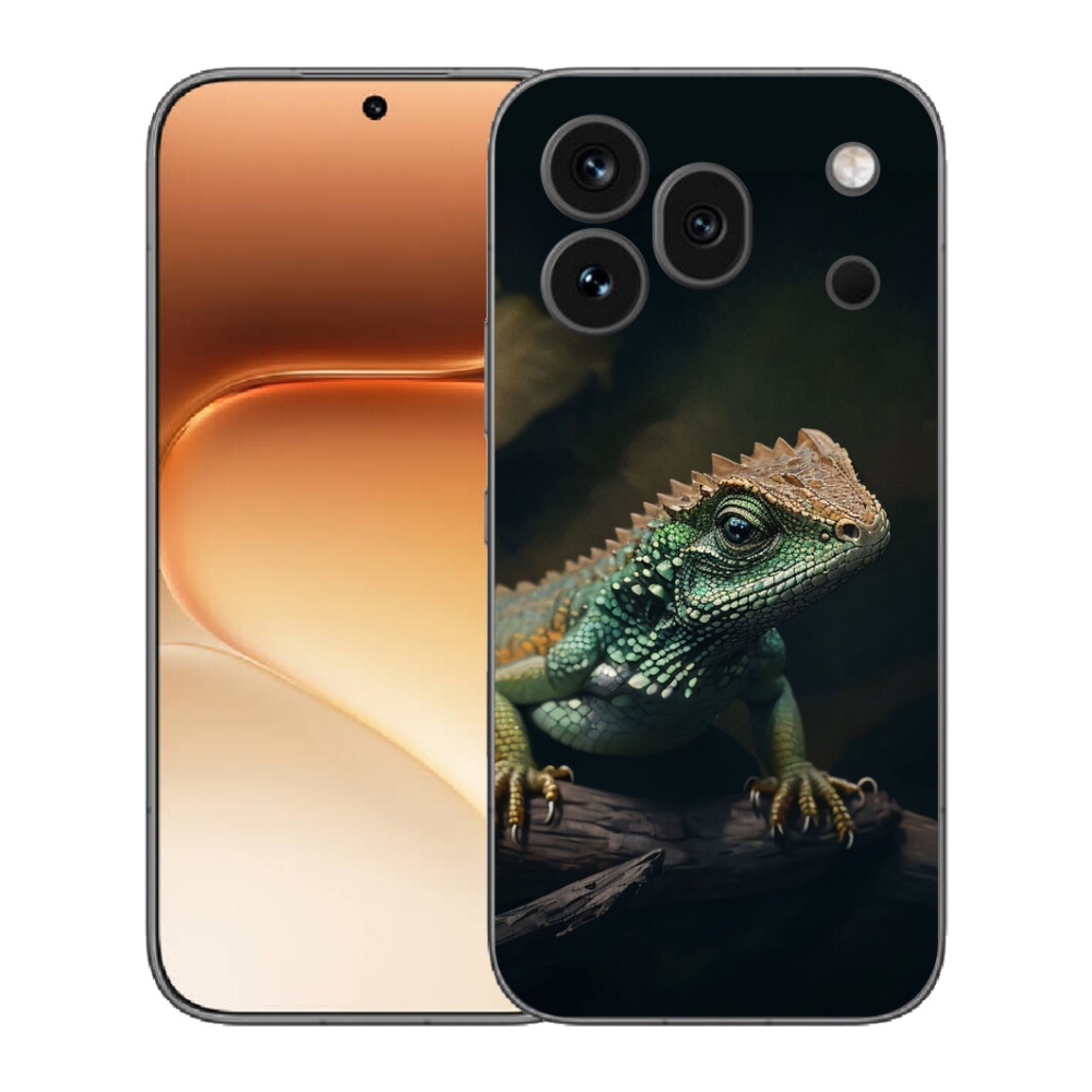 Gélový kryt mmCase na Honor 600 Pro - jašter