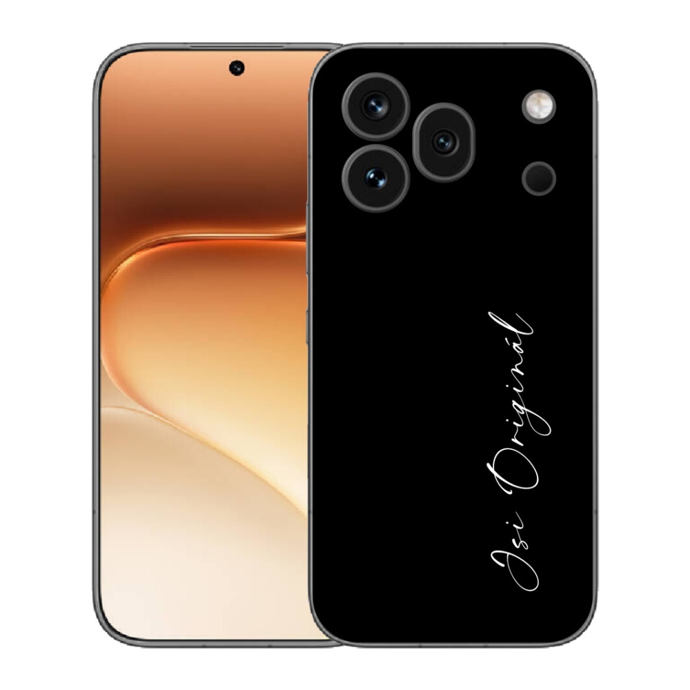 Gélový kryt mmCase na Honor 600 Pro - si originál čierne pozadie