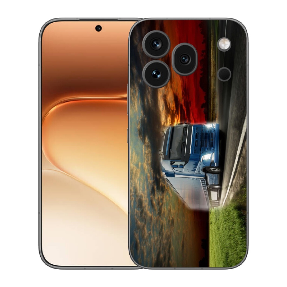 Gélový kryt mmCase na Honor 600 Pro - kamión 4