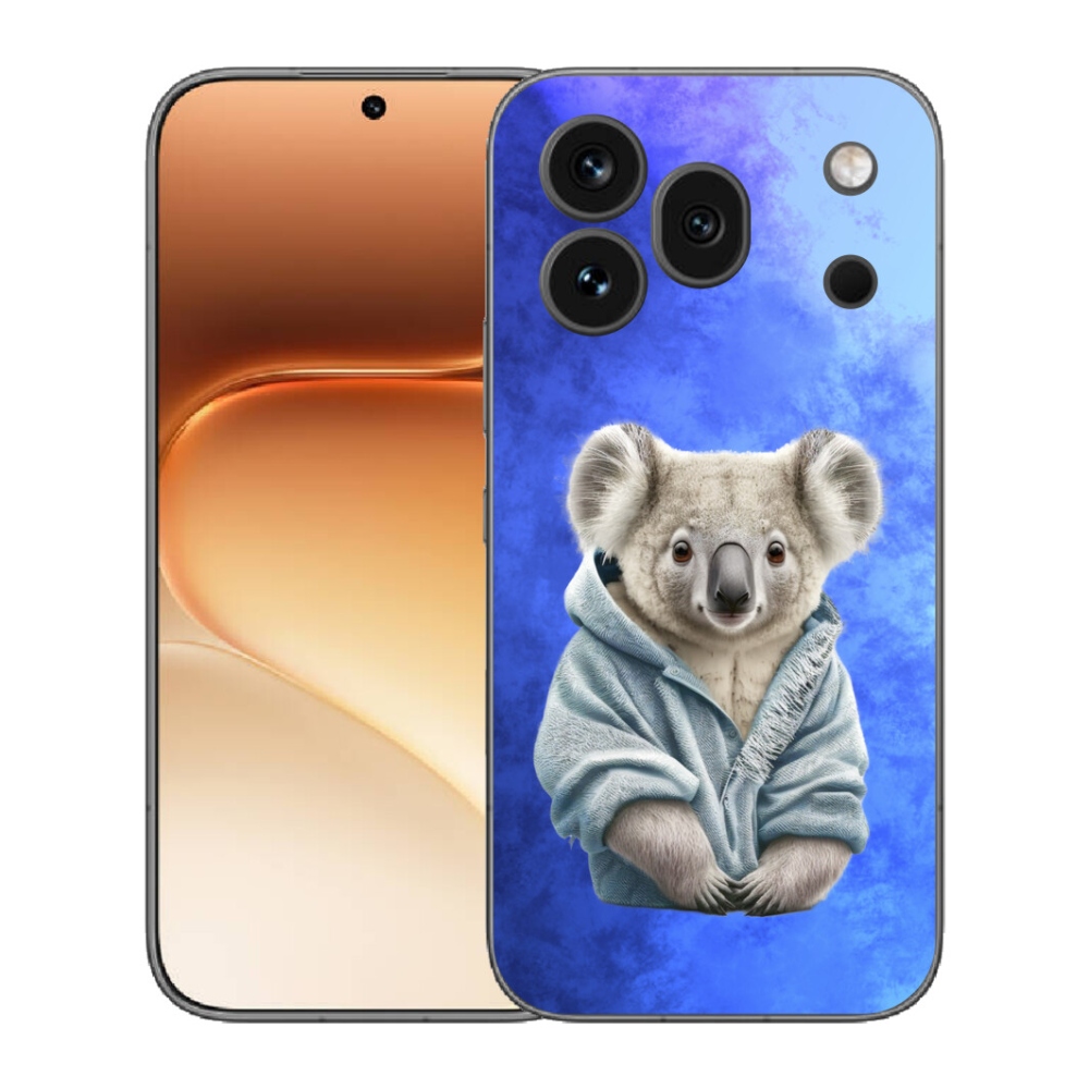 Gélový kryt mmCase na Honor 600 Pro - koala vo svetri