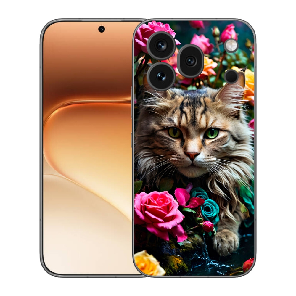 Gélový kryt mmCase na Honor 600 Pro - mačacie pohľad 2