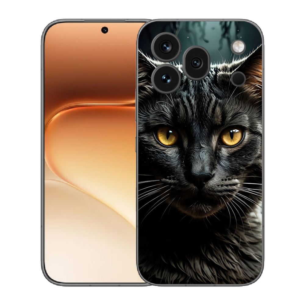 Gélový kryt mmCase na Honor 600 Pro - mačacie pohľad 3
