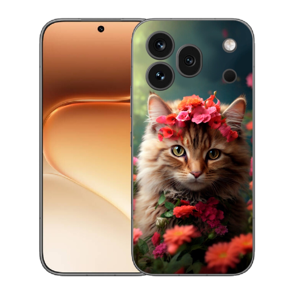 Gélový kryt mmCase na Honor 600 Pro - mačacia princezná