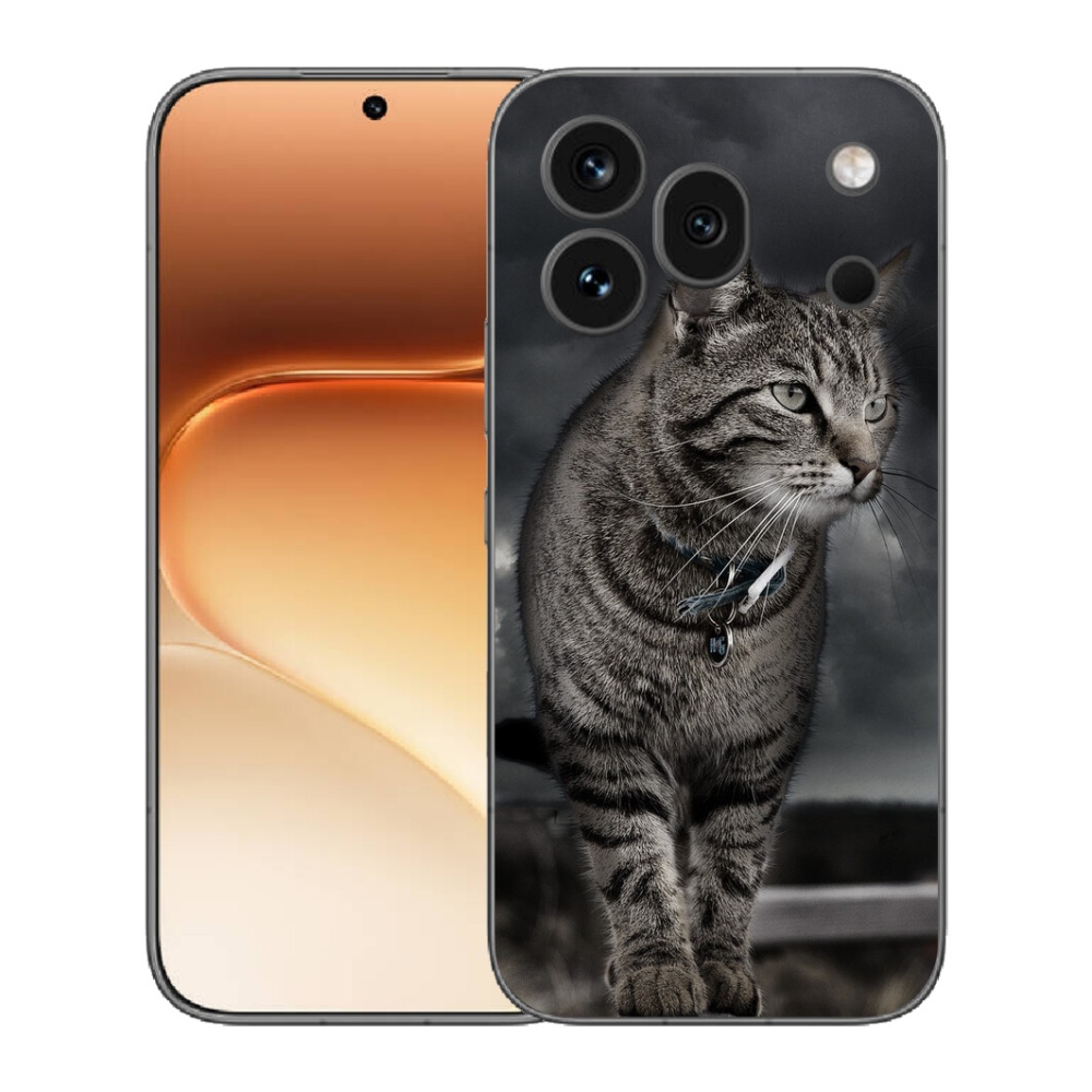 Gélový kryt mmCase na Honor 600 Pro - mačka