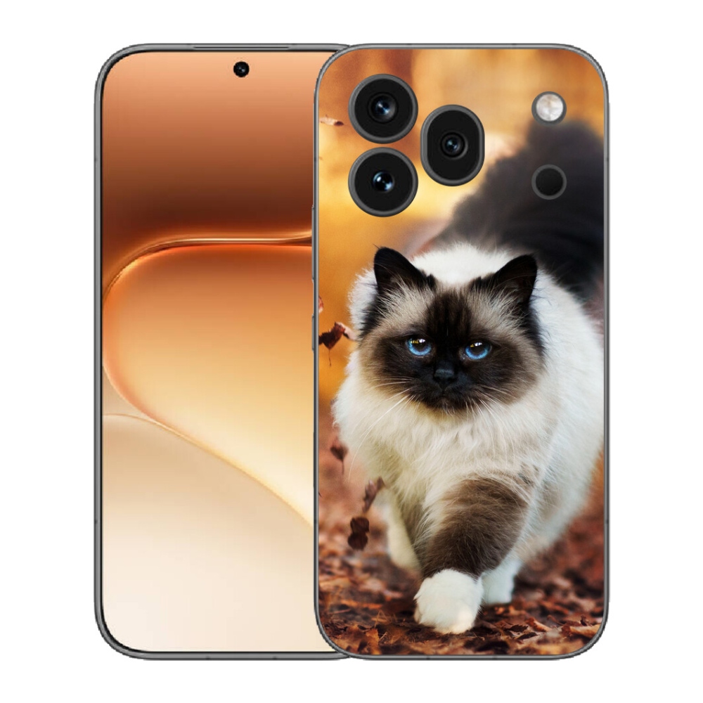 Gélový kryt mmCase na Honor 600 Pro - mačka