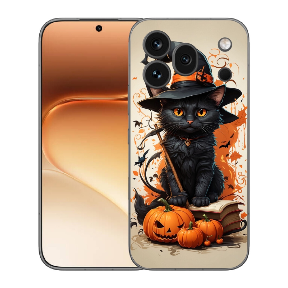 Gélový kryt mmCase na Honor 600 Pro - kocúr čarodejník