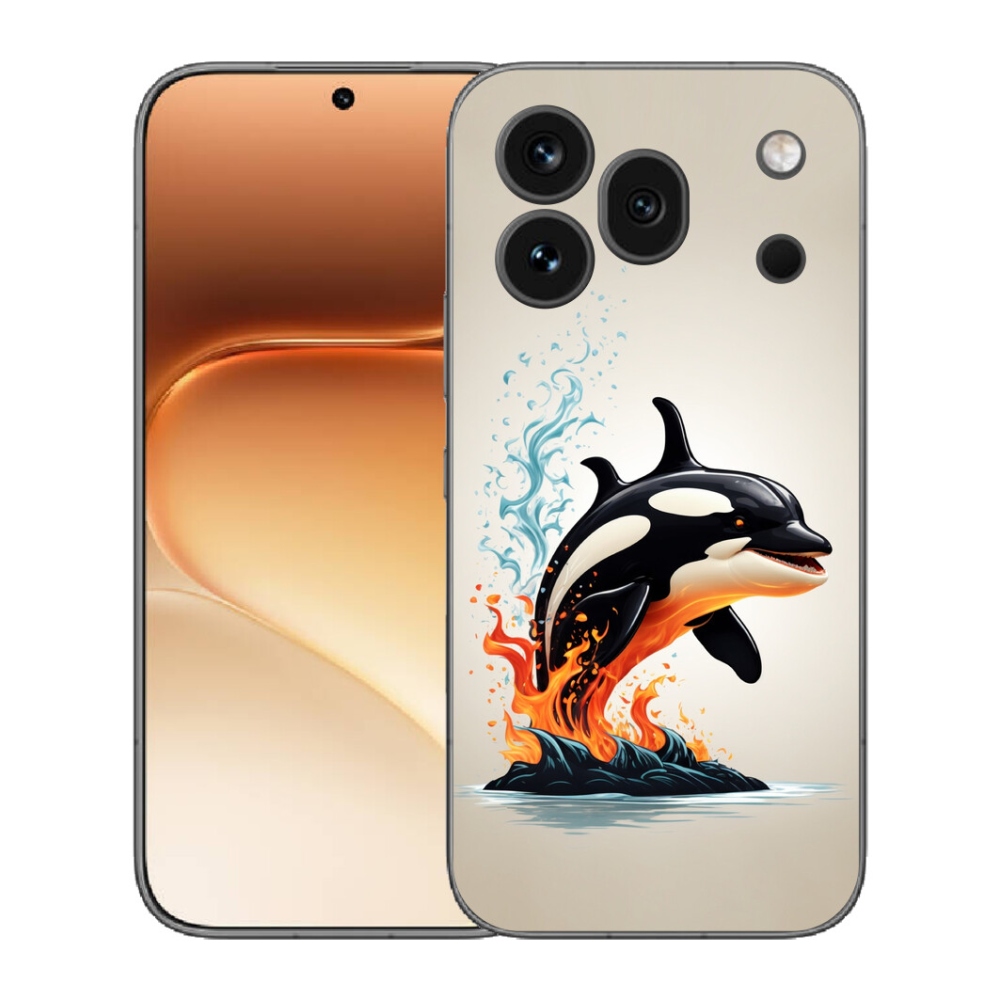 Gélový kryt mmCase na Honor 600 Pro - kosatka