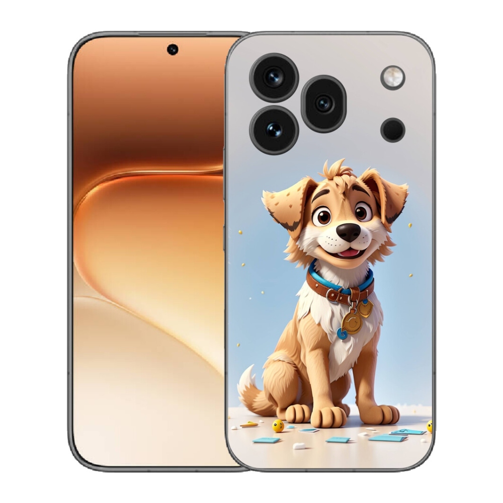 Gélový kryt mmCase na Honor 600 Pro - kreslené šteňa
