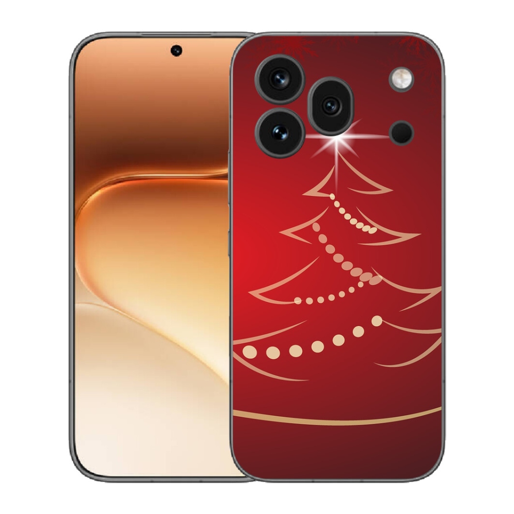 Gélový kryt mmCase na Honor 600 Pro - kreslený vianočný stromček