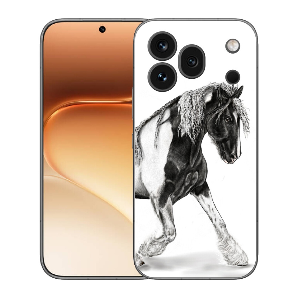 Gélový kryt mmCase na Honor 600 Pro - kôň