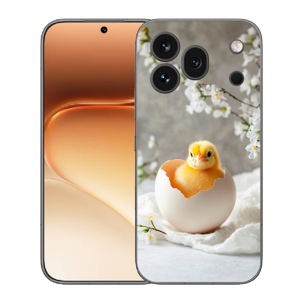 Gélový kryt mmCase na Honor 600 Pro - kuriatko