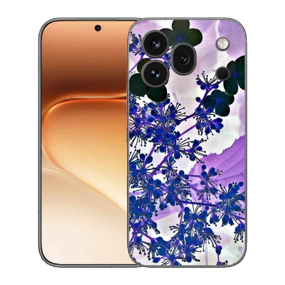 Gélový kryt mmCase na Honor 600 Pro - kvet hortenzie