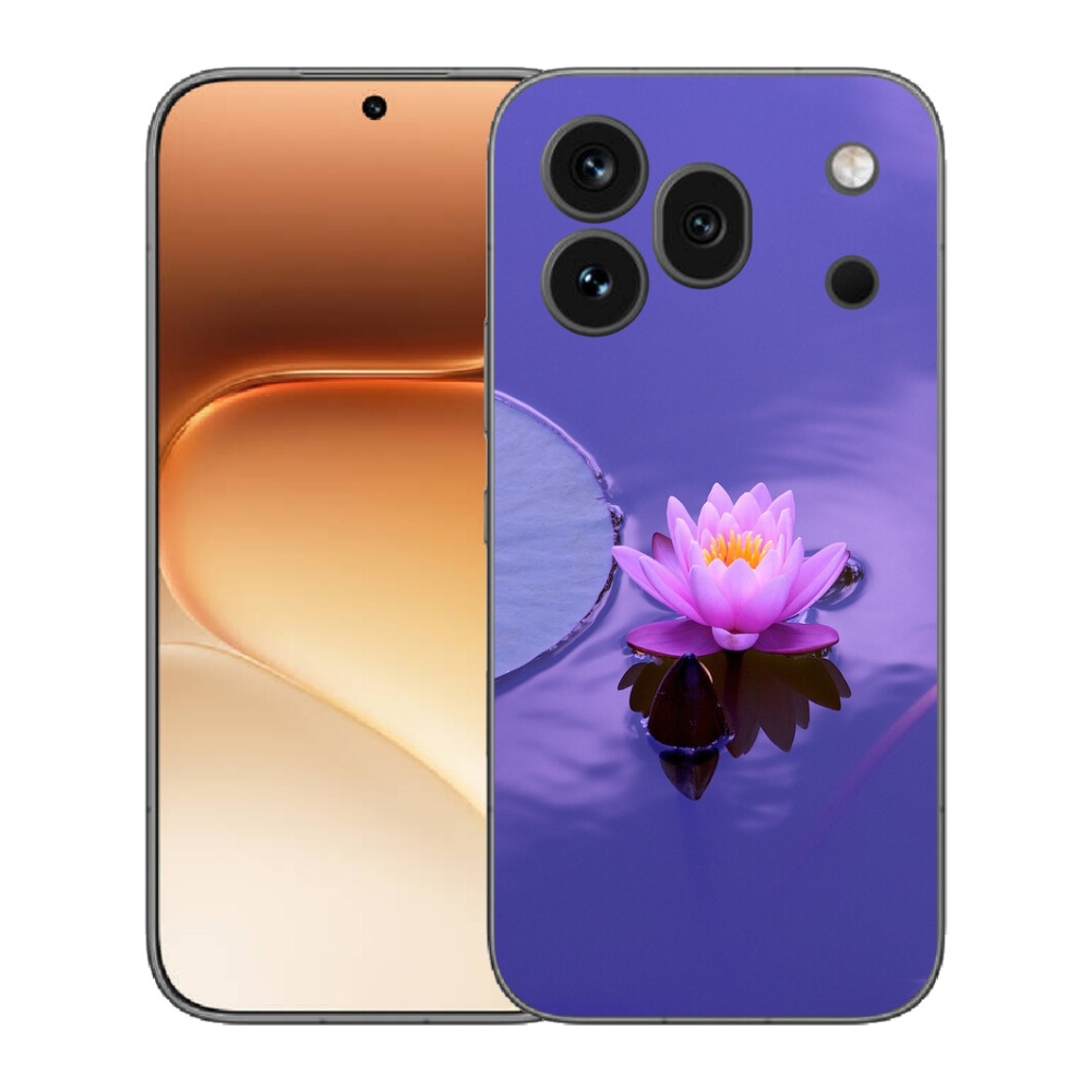 Gélový kryt mmCase na Honor 600 Pro - kvet na hladine