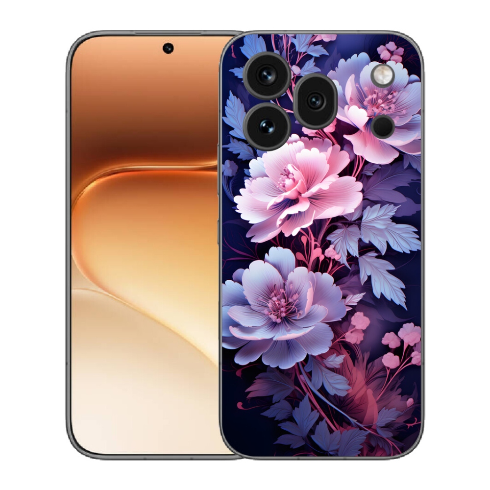 Gélový kryt mmCase na Honor 600 Pro - kvety 11