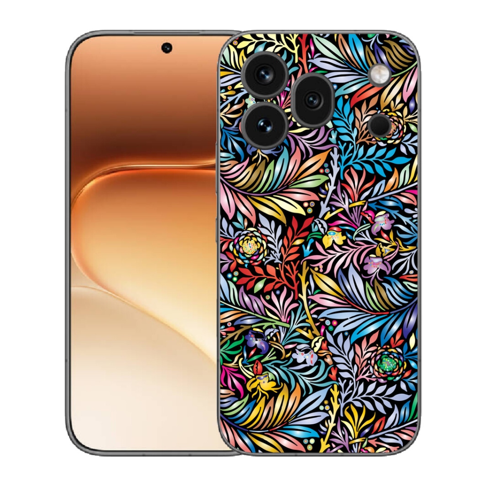 Gélový kryt mmCase na Honor 600 Pro - kvety 5
