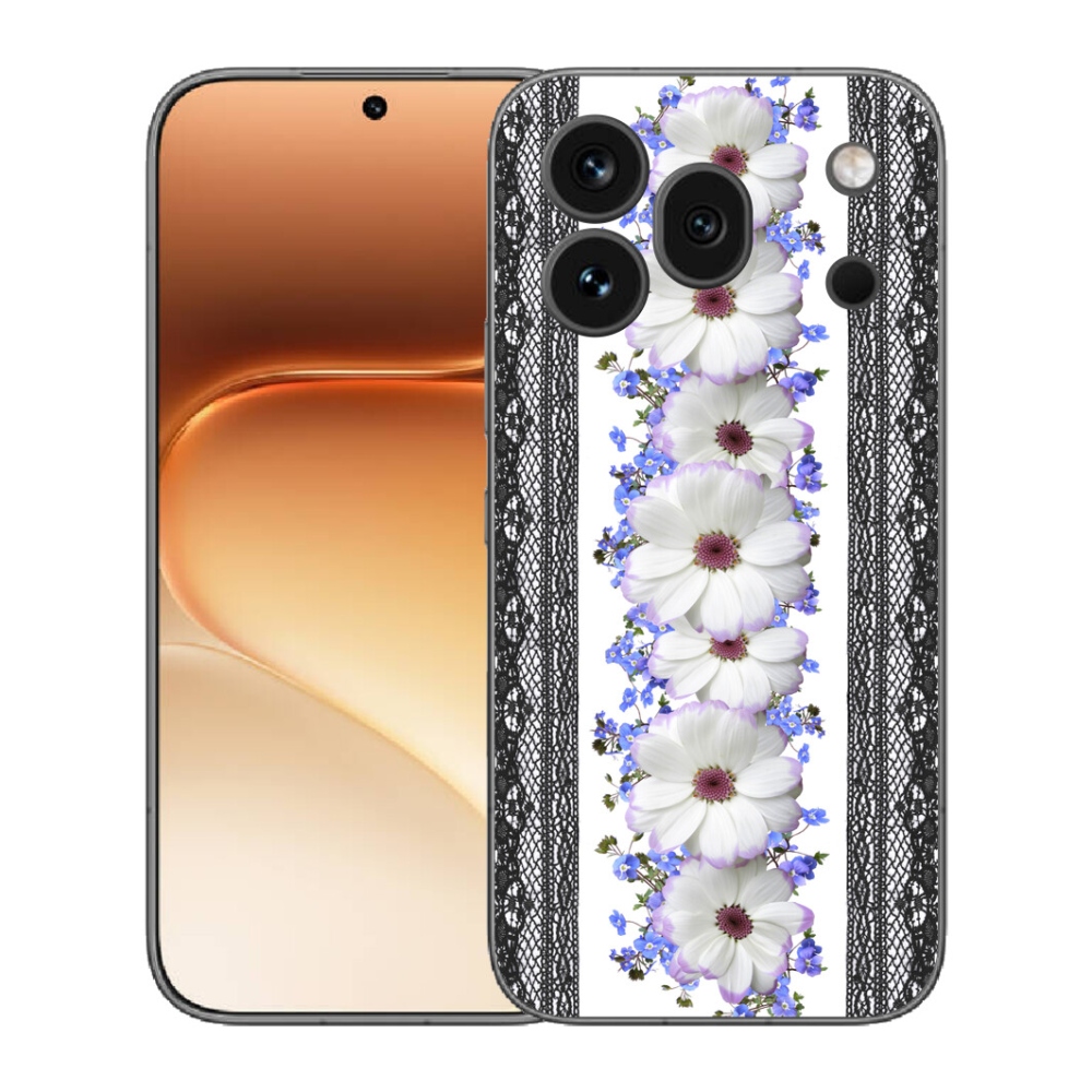 Gélový kryt mmCase na Honor 600 Pro - kvety 8