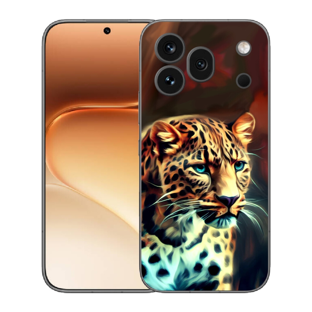 Gélový kryt mmCase na Honor 600 Pro - leopard