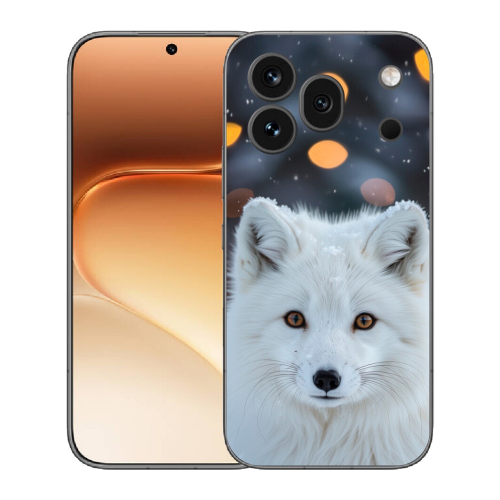 Gélový kryt mmCase na Honor 600 Pro - líška polárna