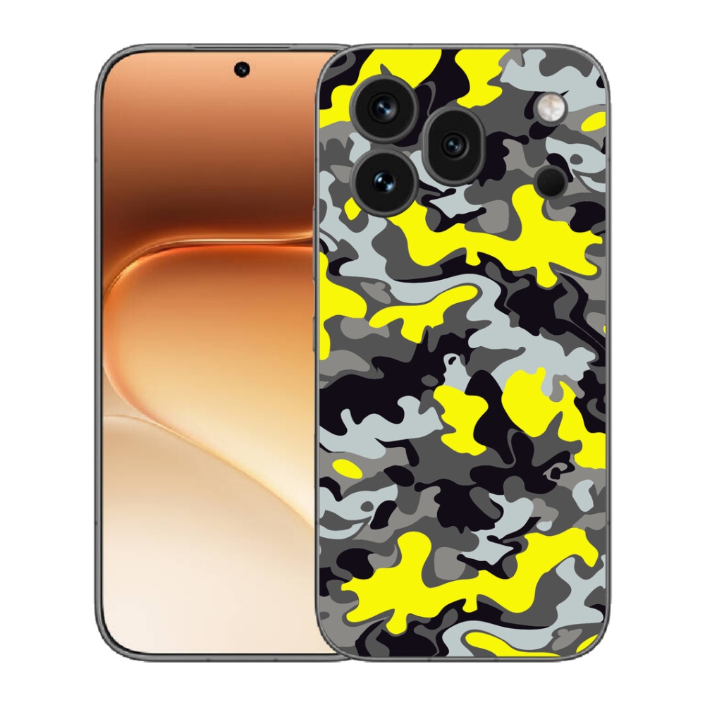 Gélový kryt mmCase na Honor 600 Pro - maskáčový vzor 6