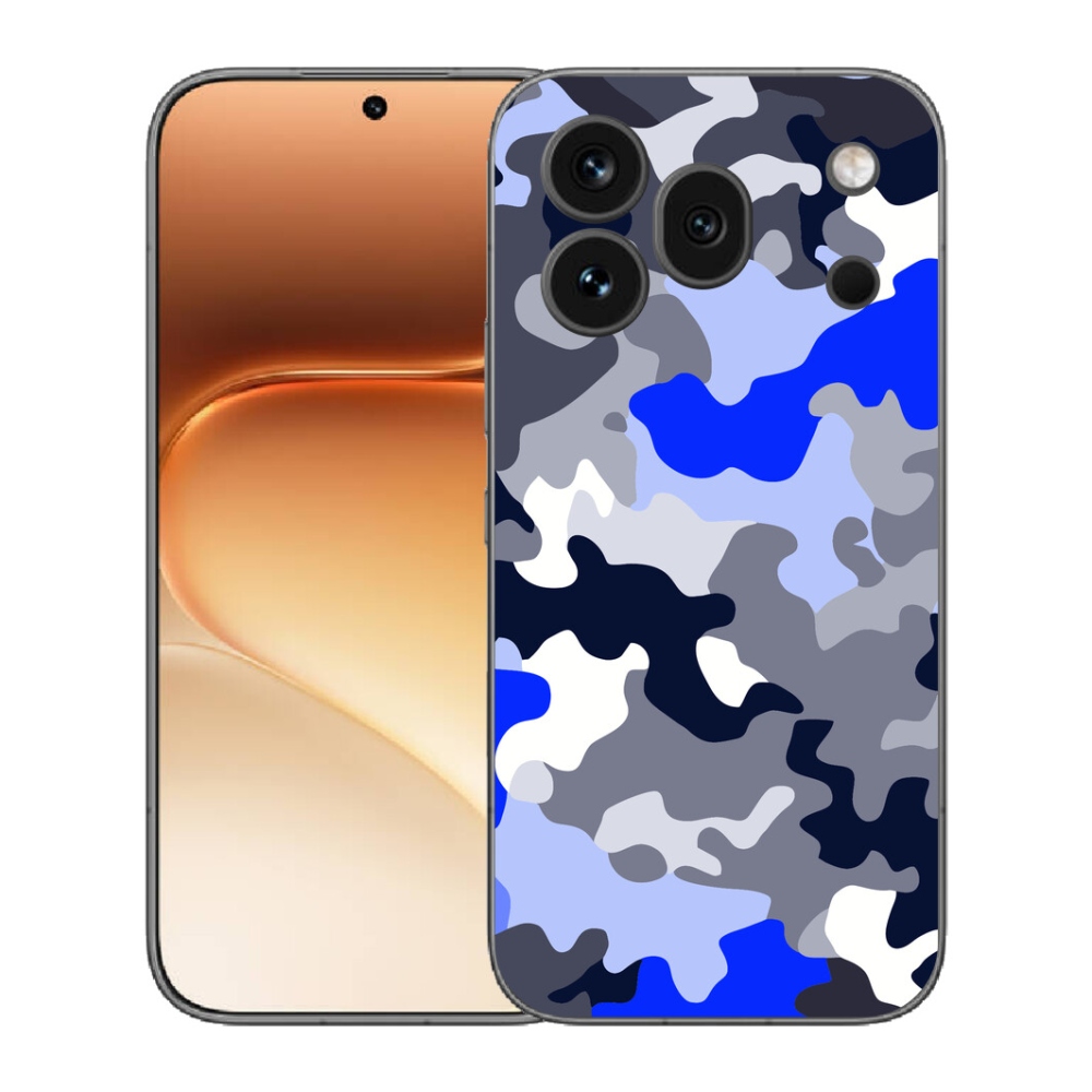 Gélový kryt mmCase na Honor 600 Pro - maskáčový vzor 8