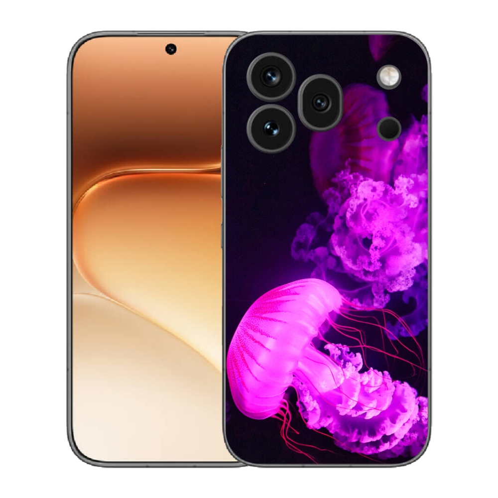 Gélový kryt mmCase na Honor 600 Pro - medúza 1