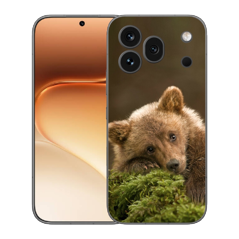 Gélový kryt mmCase na Honor 600 Pro - medveď