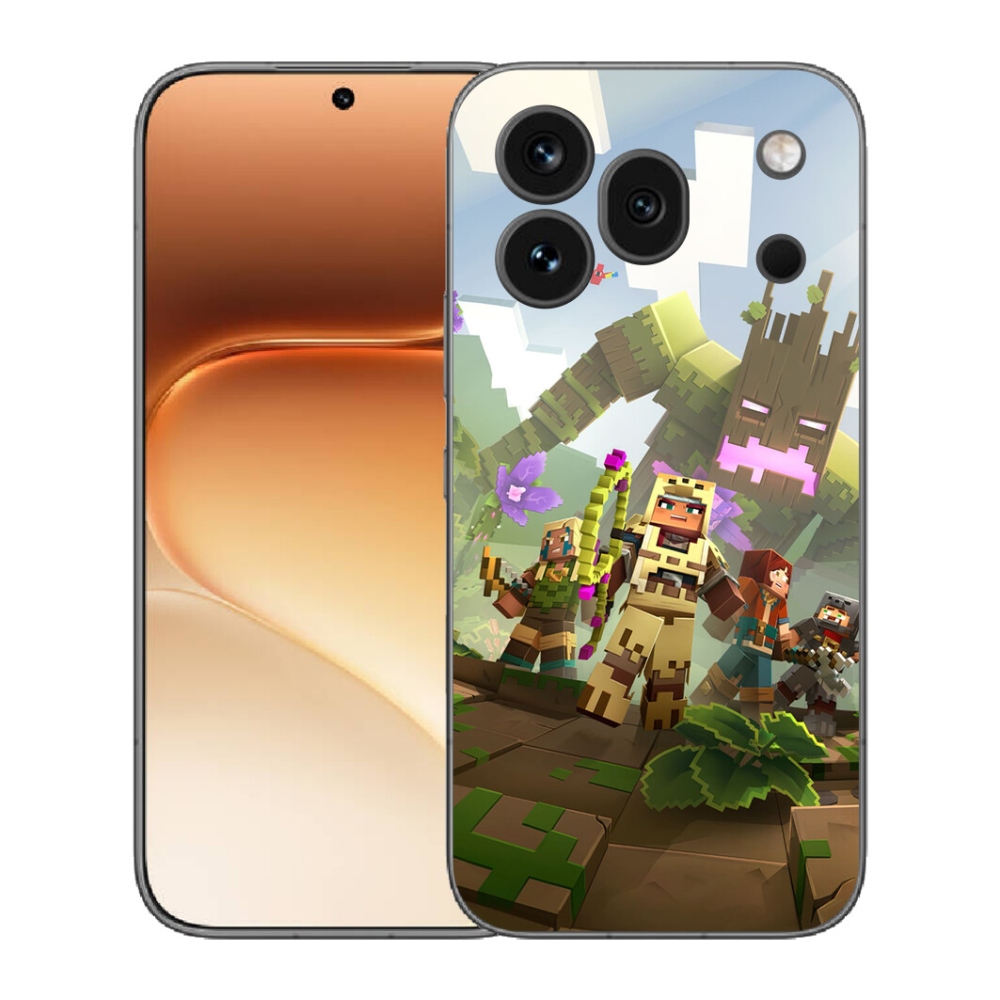 Gélový kryt mmCase na Honor 600 Pro - minecraft 1