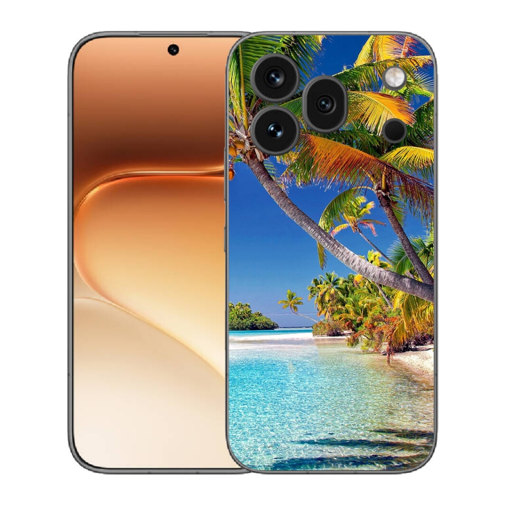 Gélový kryt mmCase na Honor 600 Pro - morská pláž