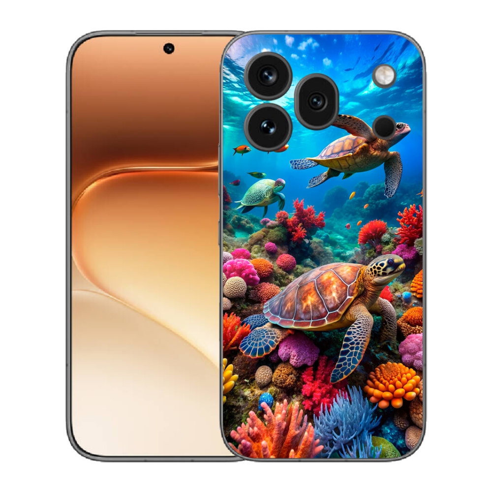 Gélový kryt mmCase na Honor 600 Pro - morský svet 2