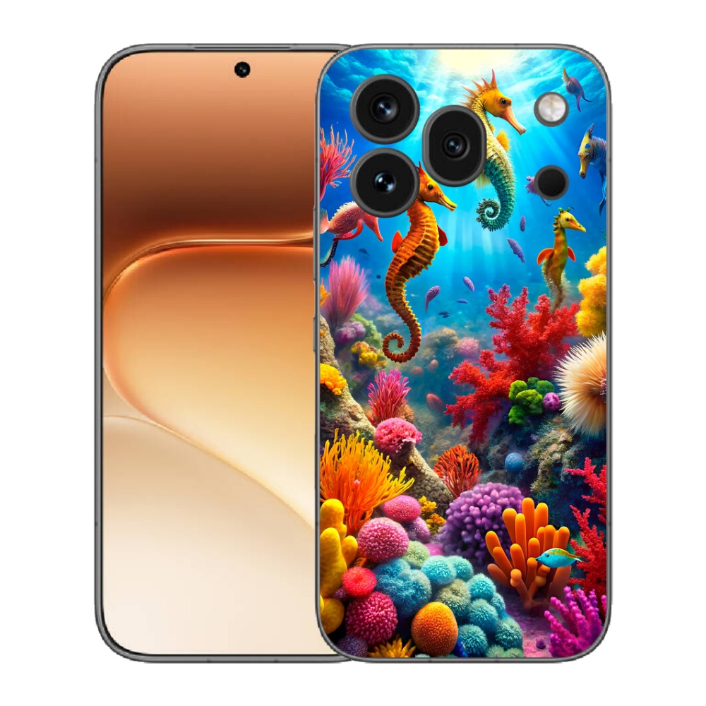 Gélový kryt mmCase na Honor 600 Pro - morský svet 3