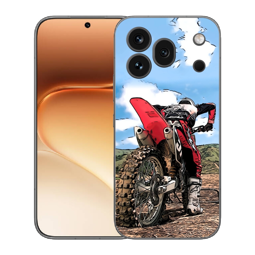 Gélový kryt mmCase na Honor 600 Pro - moto