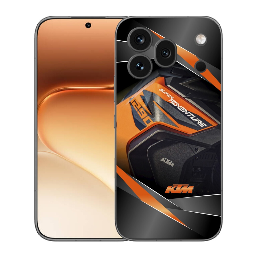 Gélový kryt mmCase na Honor 600 Pro - motorka ktm