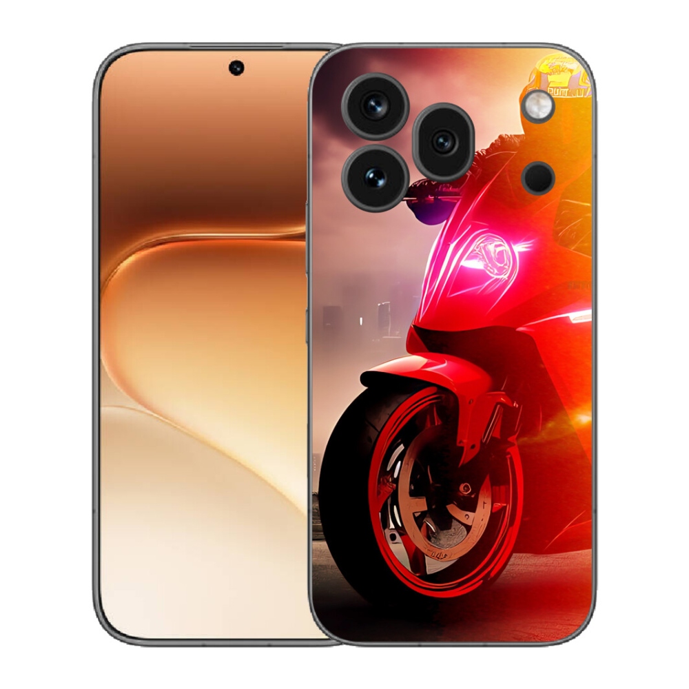 Gélový kryt mmCase na Honor 600 Pro - motorka