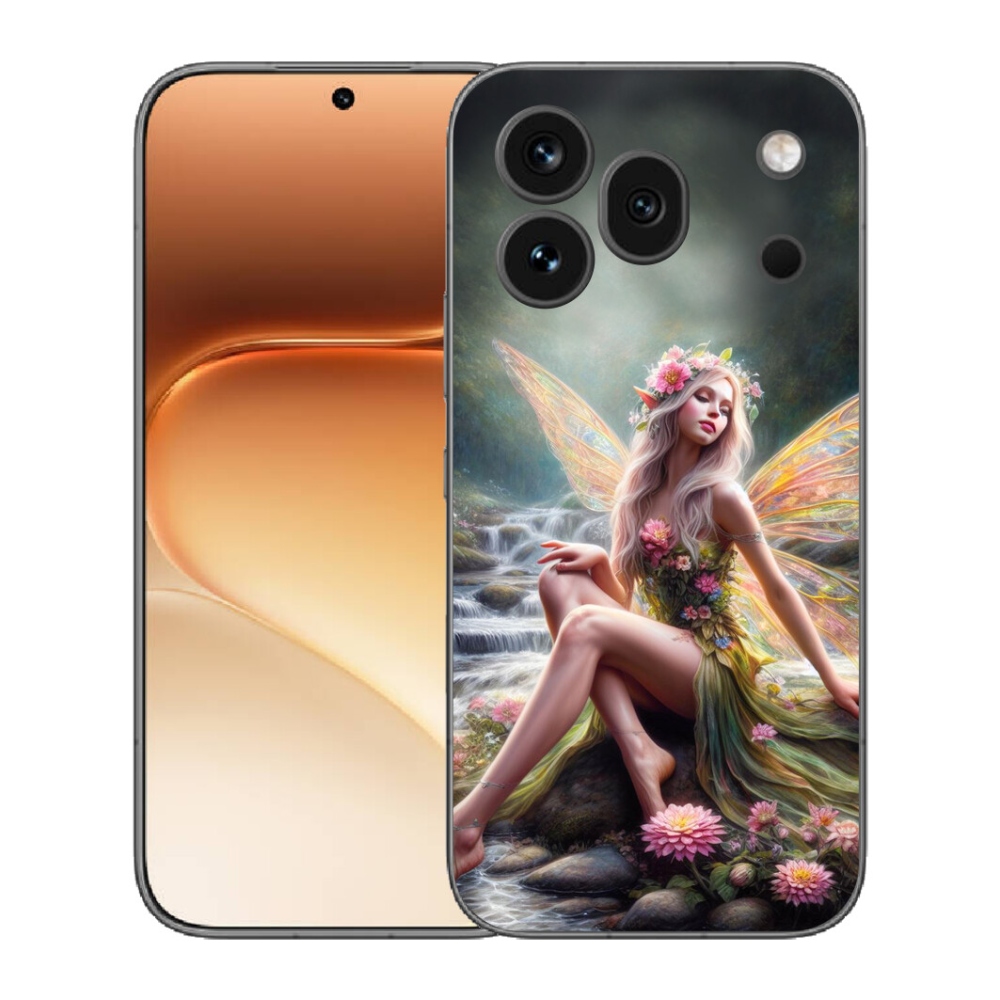 Gélový kryt mmCase na Honor 600 Pro - motýlia žena 1