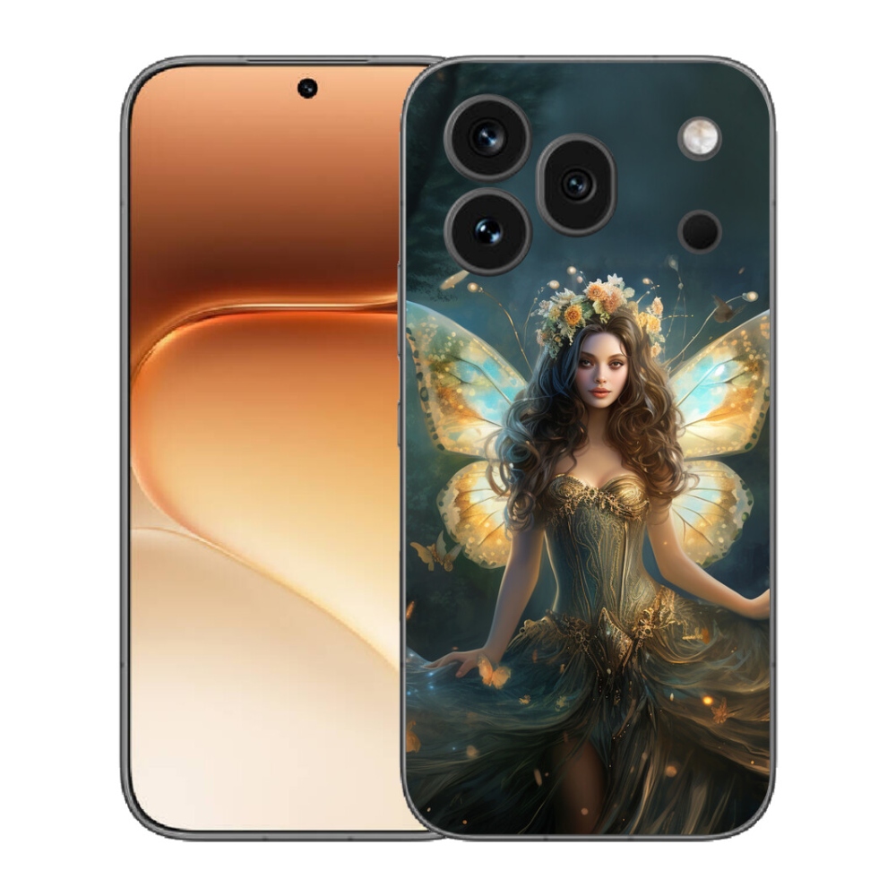 Gélový kryt mmCase na Honor 600 Pro - motýlia žena