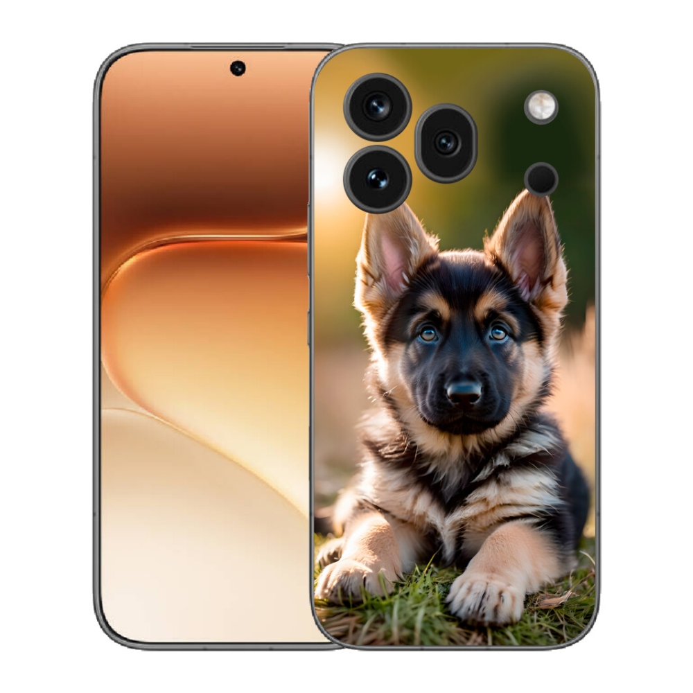 Gélový kryt mmCase na Honor 600 Pro - nemecký ovčiak v prírode