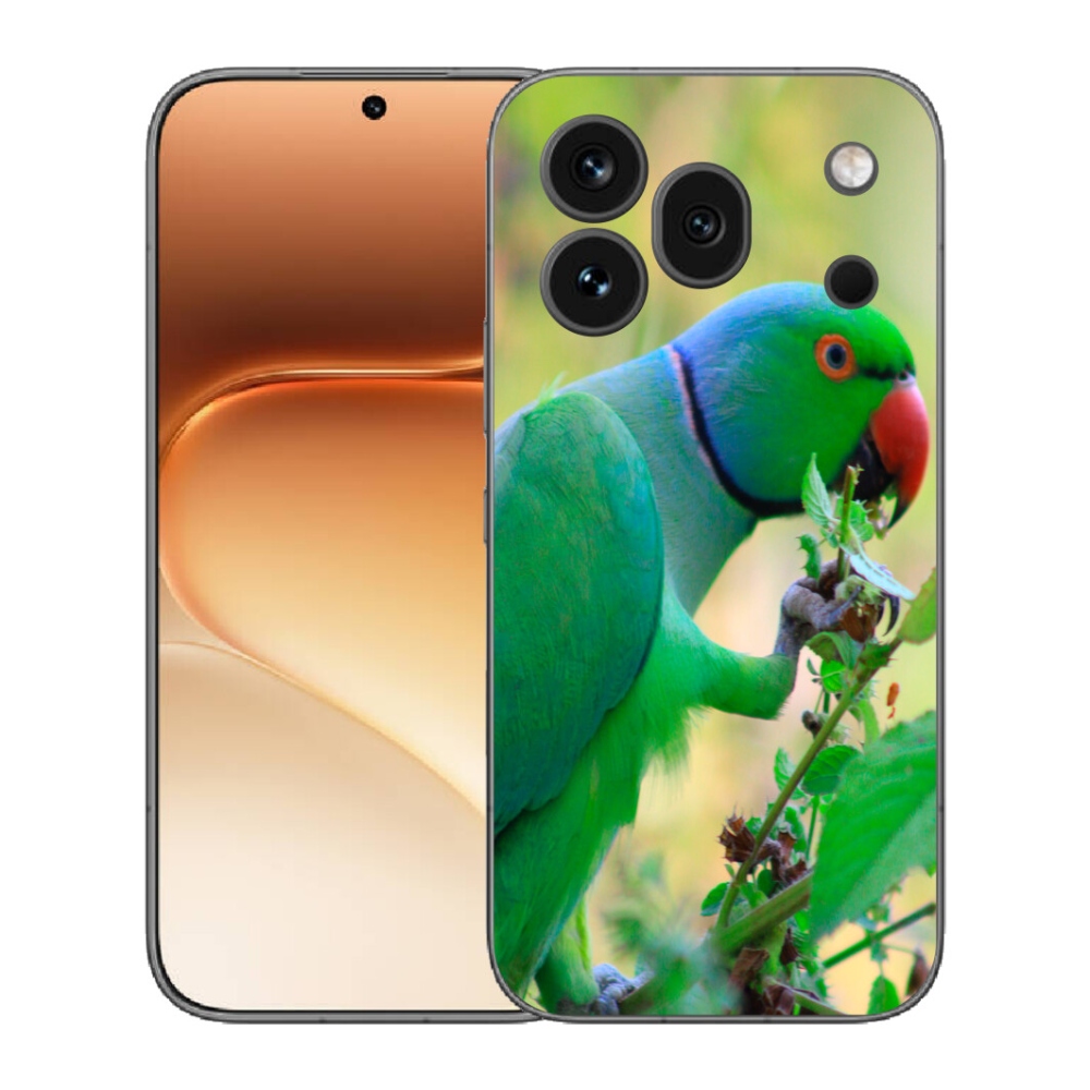 Gélový kryt mmCase na Honor 600 Pro - papagáj Alexandr