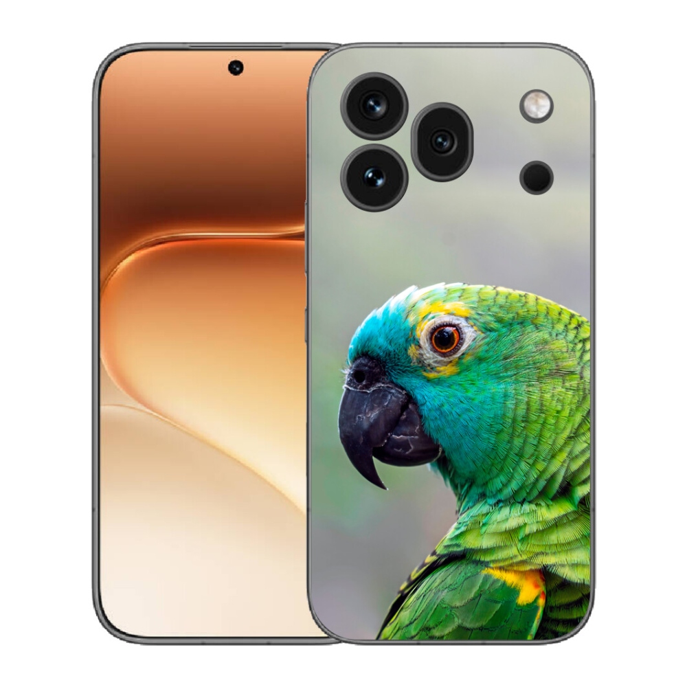 Gélový kryt mmCase na Honor 600 Pro - papagáj amazoňan