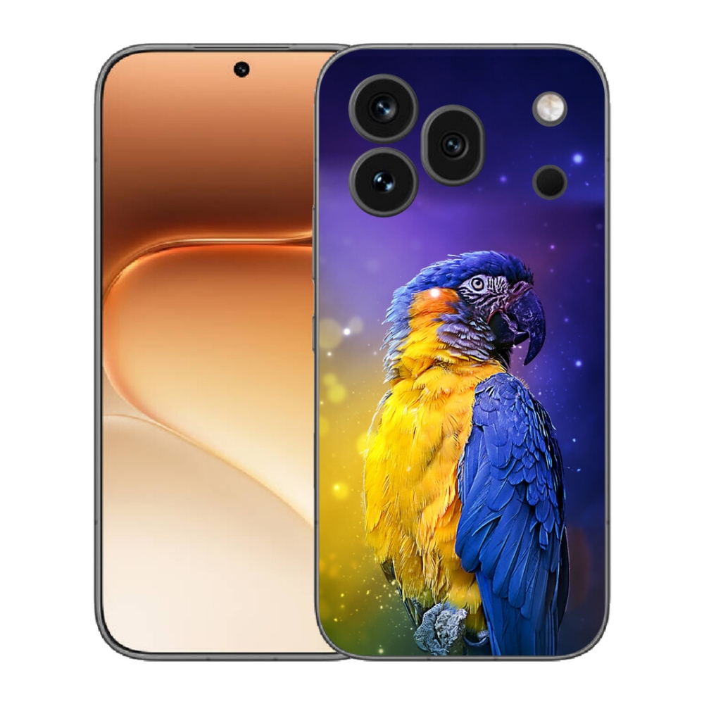 Gélový kryt mmCase na Honor 600 Pro - papagáj ara 1