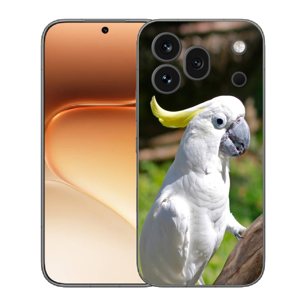 Gélový kryt mmCase na Honor 600 Pro - papagáj kakadu 2