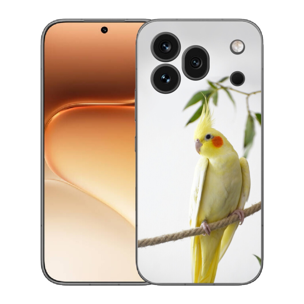 Gélový kryt mmCase na Honor 600 Pro - papagáj korela chocholatá