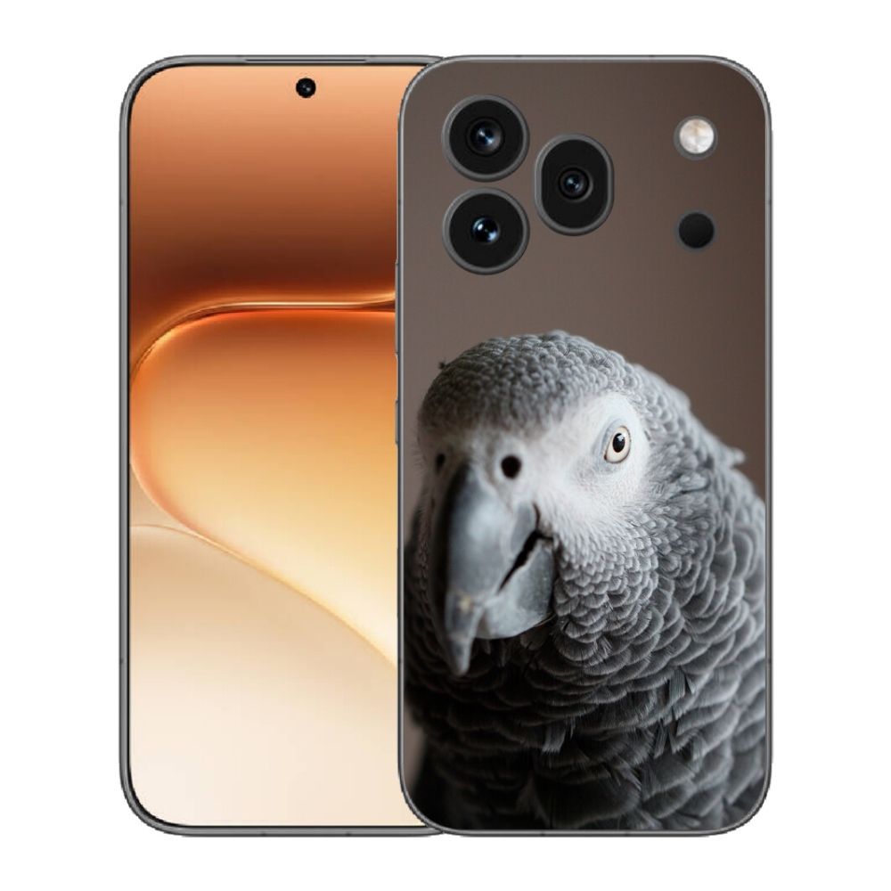 Gélový kryt mmCase na Honor 600 Pro - papagáj žako 2