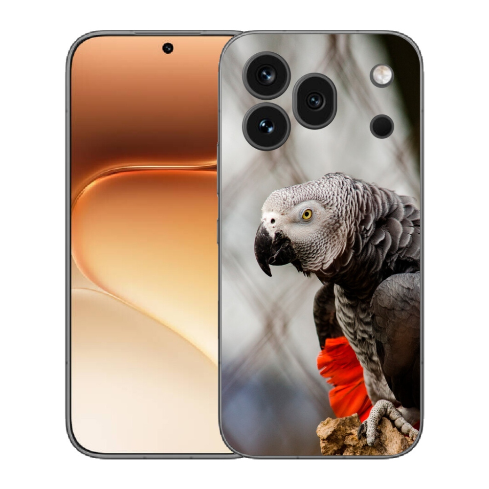 Gélový kryt mmCase na Honor 600 Pro - papagáj žako 3