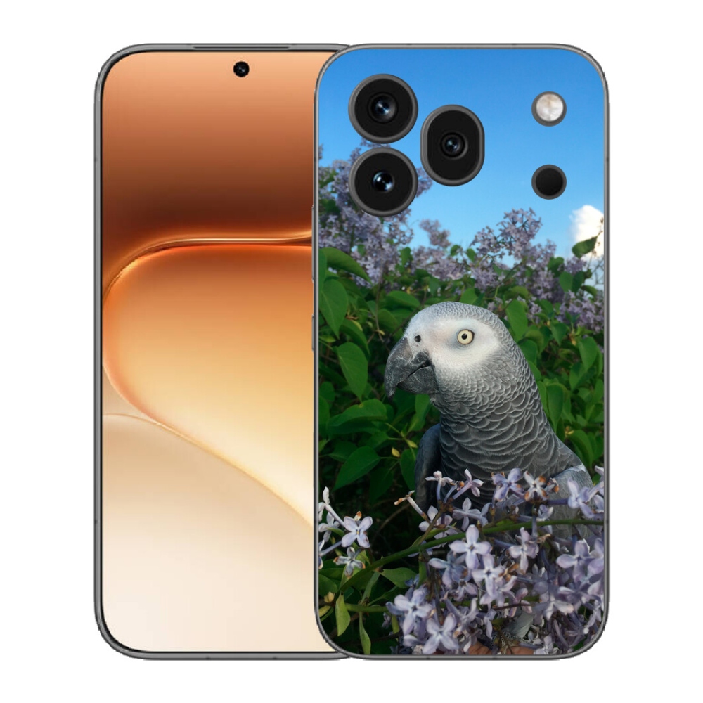 Gélový kryt mmCase na Honor 600 Pro - papagáj žako