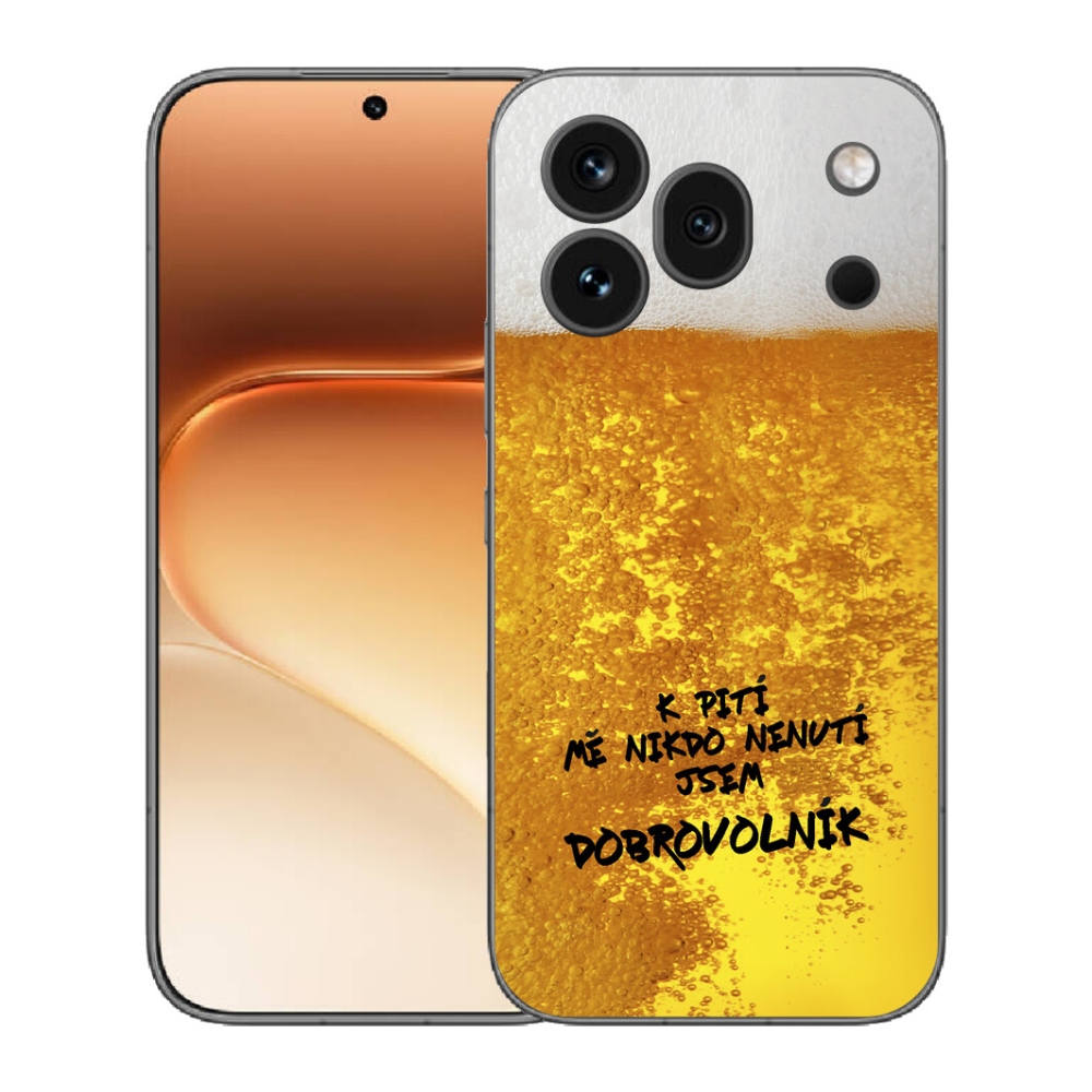 Gélový kryt mmCase na Honor 600 Pro - pivný motív 4