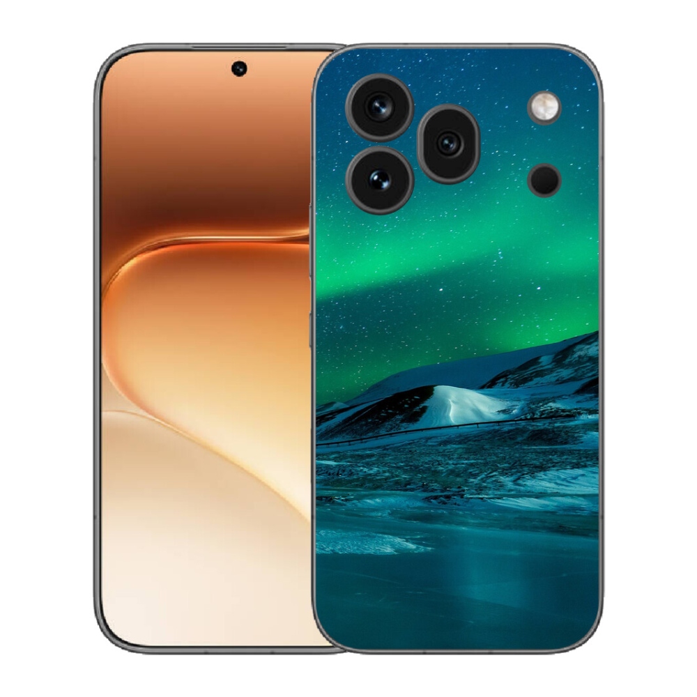 Gélový kryt mmCase na Honor 600 Pro - polárna žiara